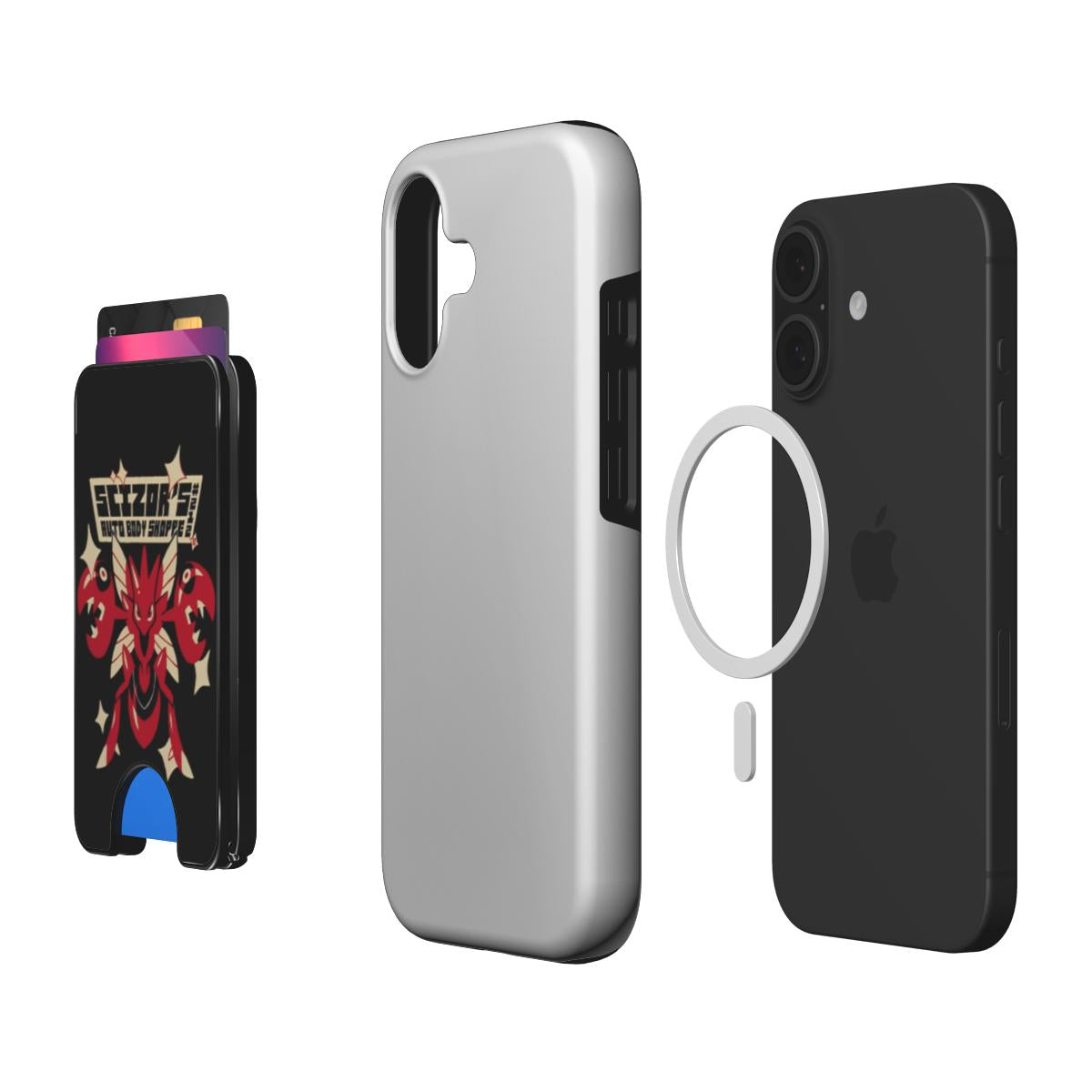 Scizors Magnetic wallet